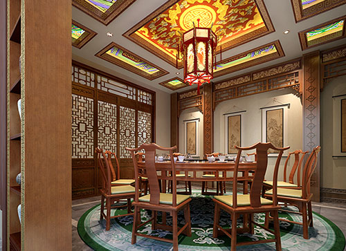 巫山中式古典风格家居装修设计效果图